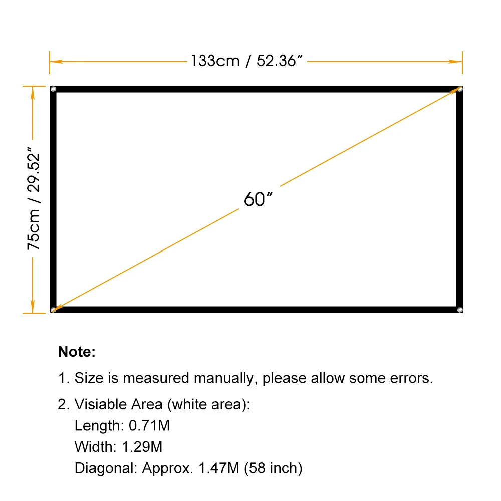 60寸幕布尺寸-UK1-0911