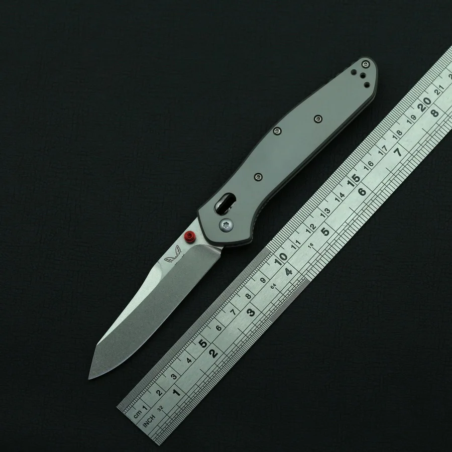 KBTOOL 940 Pocket Folding Knife M390 Blade Titanium Handle Outdoor Camping Hunting Tactical Survival Knives BM Collect EDC Tools