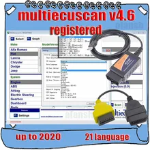 2020 venda quente multiecuscan v4.6 registrado ilimitado multi ecu varredura para fiat pode trabalhar com elm327