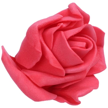 

50x Foam Roses Artificial Flower Wedding Bride Bouquet Party Decor DIY red