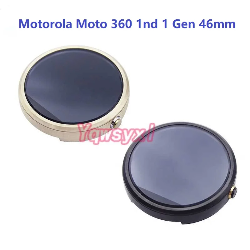 Yqwsyxl Оригинальный Полный ЖК-экран в сборе + рамка для Motorola Moto 360 1nd 1 gen 46 мм запчасти