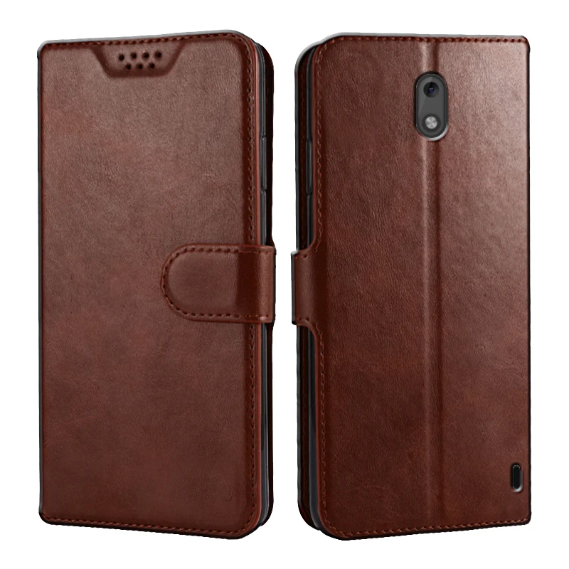 Flip Phone Case for Nokia 2 Nokia2 TA-1029 Cover Crocodile Texture Leather Book Design Luxury Coque Wallet Capa Card Holder | Мобильные