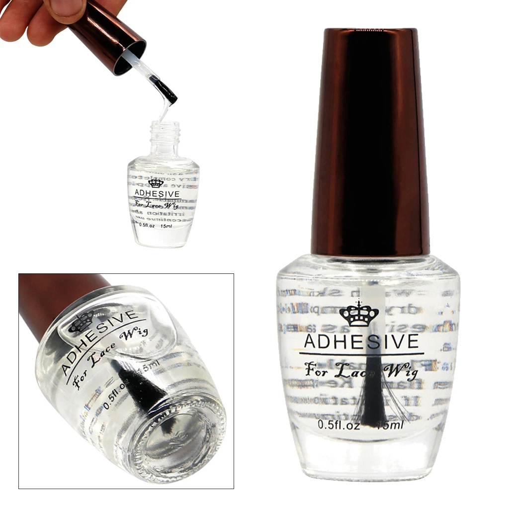 1 Bottle 15ml Adhesive Glue for Lace Wig for Adhesive Professional Salon Accessory Wig Glue