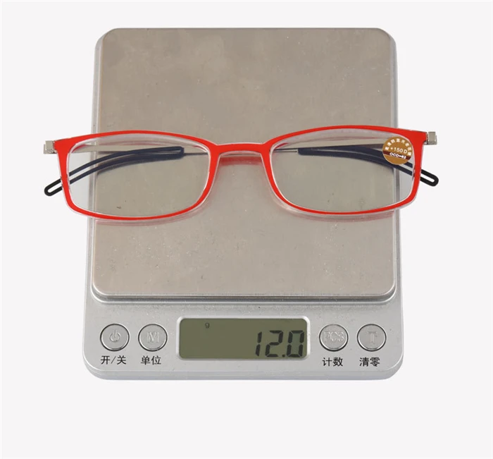 Ультра-тонкие портативные очки для чтения, унисекс, ультра светильник, бумажный тип, анти-синий светильник, очки для дальнозоркости+ 1,0+ 1,5+ 2,0 до+ 3,5