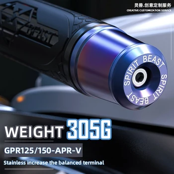

SPIRIT BEAST GPR125 Handle Plug Modification Parts Suitable For Aprilia APR150-V Direction Handlebar Plug Balance Terminal Grip
