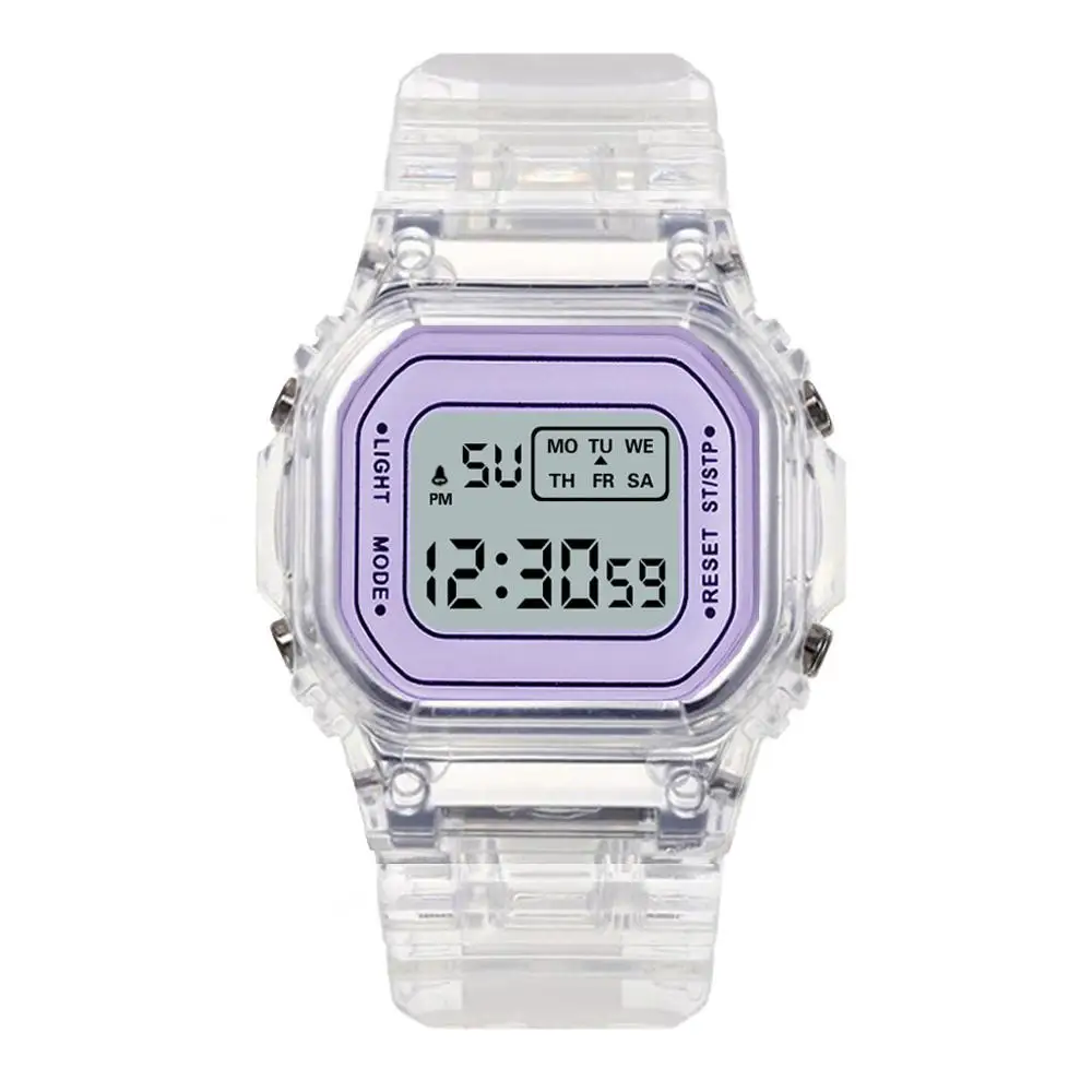 

Electronic Watch Women Men Unisex LED Digital Watch Silicone Watchband Sport Wristwatches Female Clock reloj de mujer