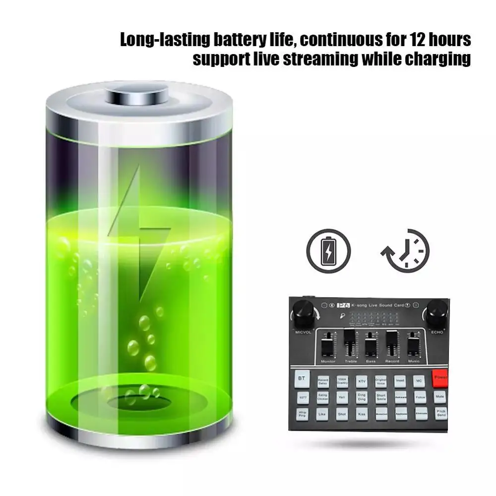 Live Sound Card Audio Interface Mixing sets USB