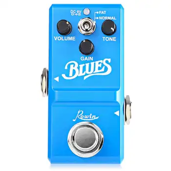 

Guitar Effect Pedal Blues Style Overdrive Box Guitar Effect Pedal True Bypass Design Aluminum Alloy Housing