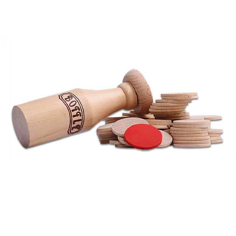 Fly AC Toy - Wooden Toys Bottle Balance Game Toy Funny Family Party Game for Ages 3 and Up 2