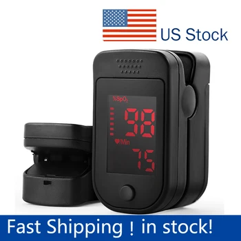

Blood Oxygen Monitor Finger Pulse Oximeter Oxygen Saturation Monitor Fast Shipping within 24hours (without Battery)
