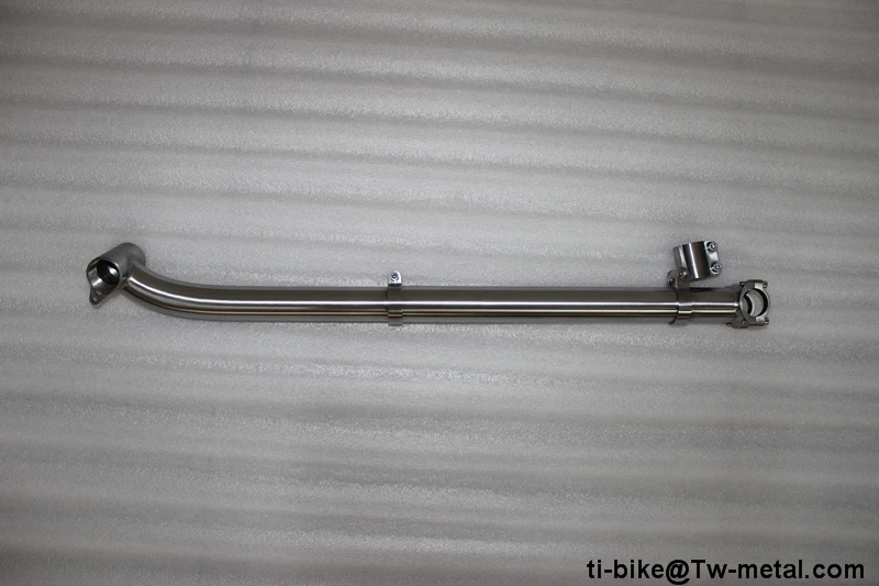 Sale China made titanium recumbent bike frame and fork, custom titanium recumbent bicycle fork frames, cheap titanium recumbent frame 4