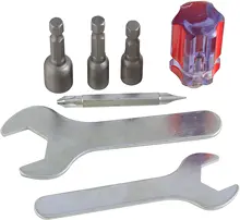 7Pcs 6 In 1 3D Printer Nozzle Change Tool Voor MK8 MK10 UM2 E3D