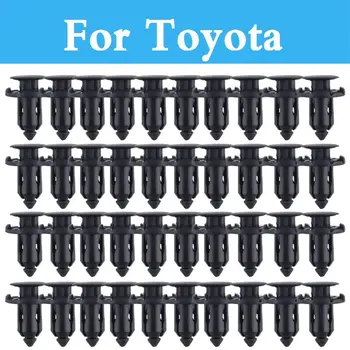 

9mm Hole Car Parts Panel Trim Clips Plastic Rivet Fastener For Toyota Yaris Highlander Verossa Vios Will Vitz Cypha Windom