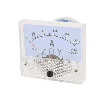 

Lab AC 0-100A Range Measuring Panel Analog Ammeter Amperemeter 85L1