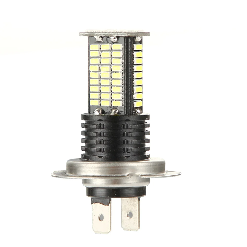 Водонепроницаемый IP68 2 шт H7 автомобильные Противотуманные фары лампа 3030SMD 3200LM 6000K 12 V-24 V