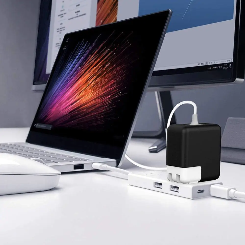 SuitaLaptop зарядное устройство Силиконовый Чехол Органайзер защитные пылезащитные
