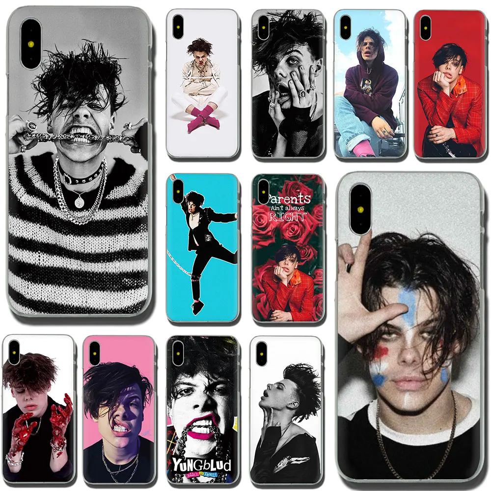 Жесткий чехол для телефона EWAU Yungblud iPhone SE 2020 11 Pro 6 6S Plus 7 8 X XS XR Max | Мобильные телефоны