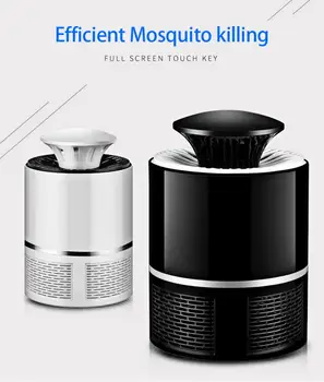

LED Photocatalyst Mosquito Repellent Bug Insect Trap Lamp USB Easy To Clean And Removable Portable Bionic Light Home Supplies