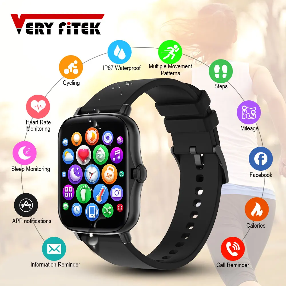 Y20 Smart Watch Men Women IP68 Custom Dial Heart Rate Fitness Tracker Full Touch Smartwatch Sport Wristwatch PK GTS 2 P8 Plus