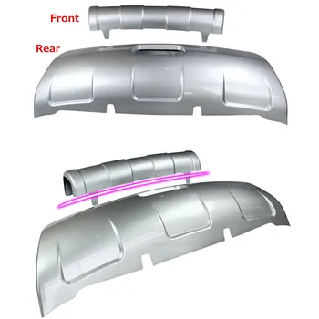 

Front and Rear Bumper Skid Protector For Nissan Qashqai 2008-2015 ABS Plastic Protective Guard Plate Cover AITWATT