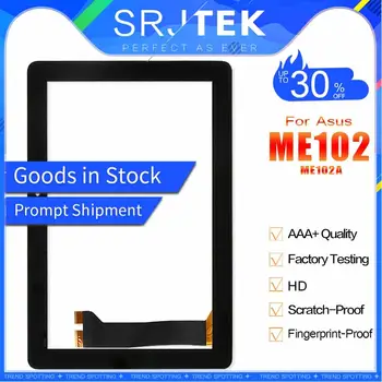 

SRJTEK 10.1" For Asus MeMO Pad 10 ME102 Touch ME102A K00F Touch Screen Digitizer Glass Sensor Tablet PC