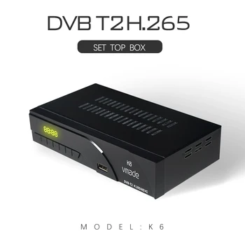 

Vmade T2 Ground Signal Receiver TV Box HD Digital TV Tuner DVB T2/K2 H.265 Support FULL HD 1080P for Spain Receptor Full Speed