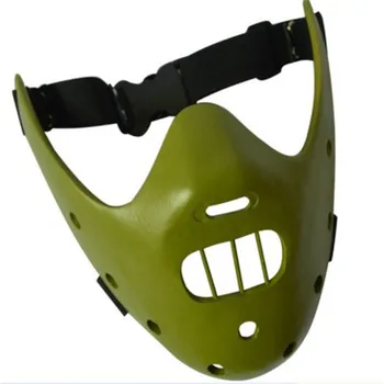

Steam Punk Unisex Cosplay Mask Green Costumes Masks Halloween Black Leather Mask Party Mask