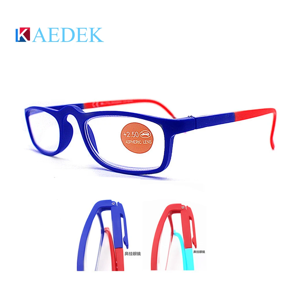 

Men Women Reading Glasses Designer Farsighted Vision Glasses For Hyperopia With Spring Hinge Eyeglasses Points+1+1.5+2+2.5+3+3.5
