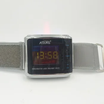 

2020 ATANG Medical 4 color Laser Therapy Watch For Blood Flow Increase Microcirculation Improvement 650nm Lllt Device