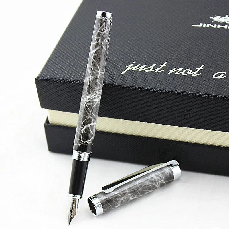Jinhao 155 Luxury Look Metal Fountain Pen Fine NIb 0.5 mm 