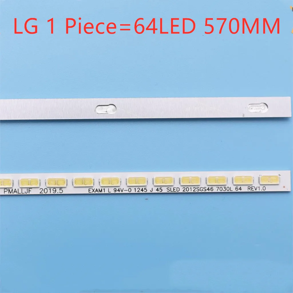 LJ64 03495A LTA460HN05 46EL300C 46HL150C Светодиодная лента SLED 2012SGS46 7030L 64 REV1.0 1 шт. = 64LED 570 мм Оригинал