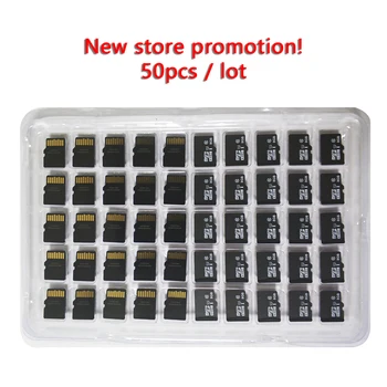 

New store sales promotion 50pcs/lot 64MB 128MB 256MB 512MB 1GB 2GB 4GB 8GB Micro card TF CARD Genuine microMemory Card