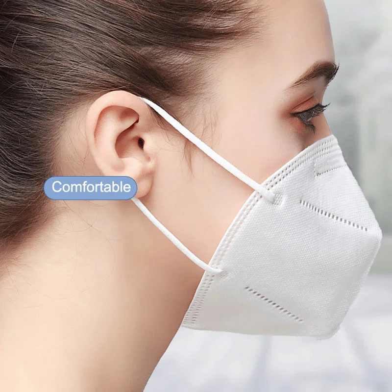 10-200Pcs KN95 Masks FP2 facial masks 4 Layers Filter Dust Mouth PM2.5 maske Face Mask mascarillas Protective Mask masque маска