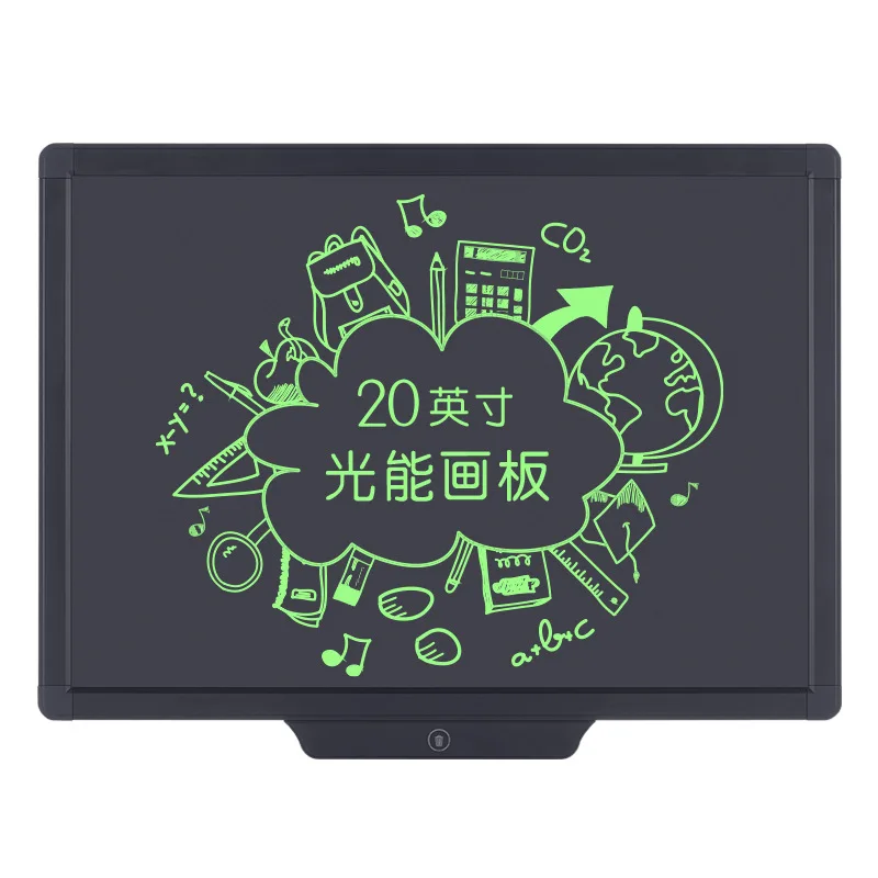 

New Products 20-Inch LCD Tablet Light Handwriting Board Small Blackboard Children Painted Doodle Board Chargable