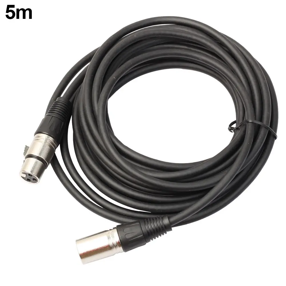 

3 Pin XLR Microphone Cable Male To Female Balanced Patch Lead Mic OFC AS99