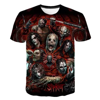 

2020 Summer Men's Band Lovers 3D Digital Printing Casual T-shirt Street Hip Hop Top Short Sleeve T-shirt