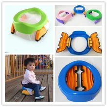 Портативная Детская уличная дорожные кастрюли для мальчиков и девочек, складная Туалетная раковина, горшок для путешествий, детский складывающийся горшок, детское обучающее сиденье для унитаза