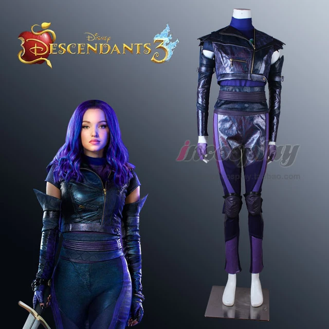 Disney Descendants 3 Mal Evening Dress Cosplay Costume