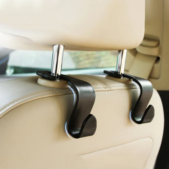2 шт. универсальный автомобиль внедорожник вешалка на подголовник заднего сиденья крючки для продуктов сумки C44