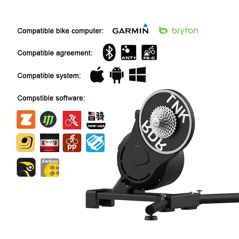 Thinkrider X7 Pro 4TH MTB Road Bicycle Smart Bike Trainer Built-in 