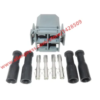 

10 Sets 4 Pin Auto Odometer Sensor Plug Waterproof Female Connector For HOWO Trucks