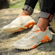 Летний Стиль Летающая тканая Повседневная Удобная мужская обувь с дышащей сеткой спортивная обувь для бега походная обувь модная