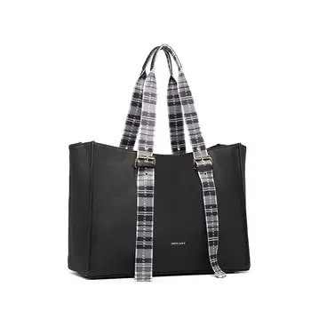

Miss Lulu Large Capacity Faux Leather Handbag Shoulder Bag Stylish Tote Handle Bags for Ladies Daily Use LH1924