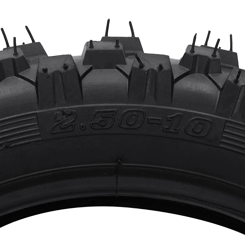 Высококачественный MTB велосипедная шина 2,50-10 Knobbly 250-10 1" 10 дюймов 2,50 питбайк внутренняя камера колеса и шины нескользящий велосипед Tir