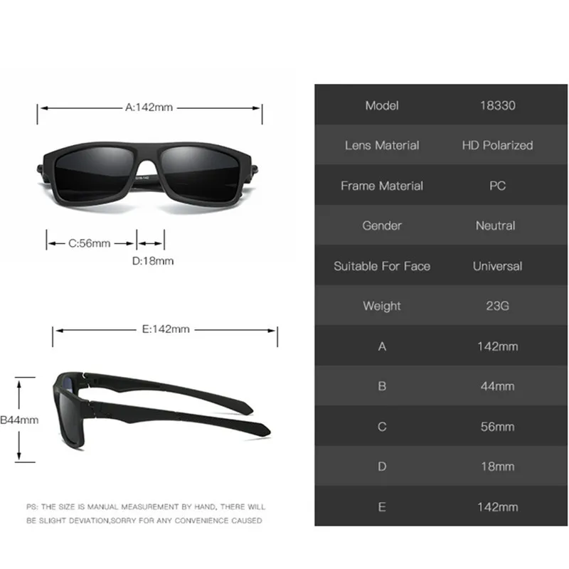 Поляризационные очки для мужчин дизайнерские HD UV400 Quadro De Moda De Pesca gafas De Sol