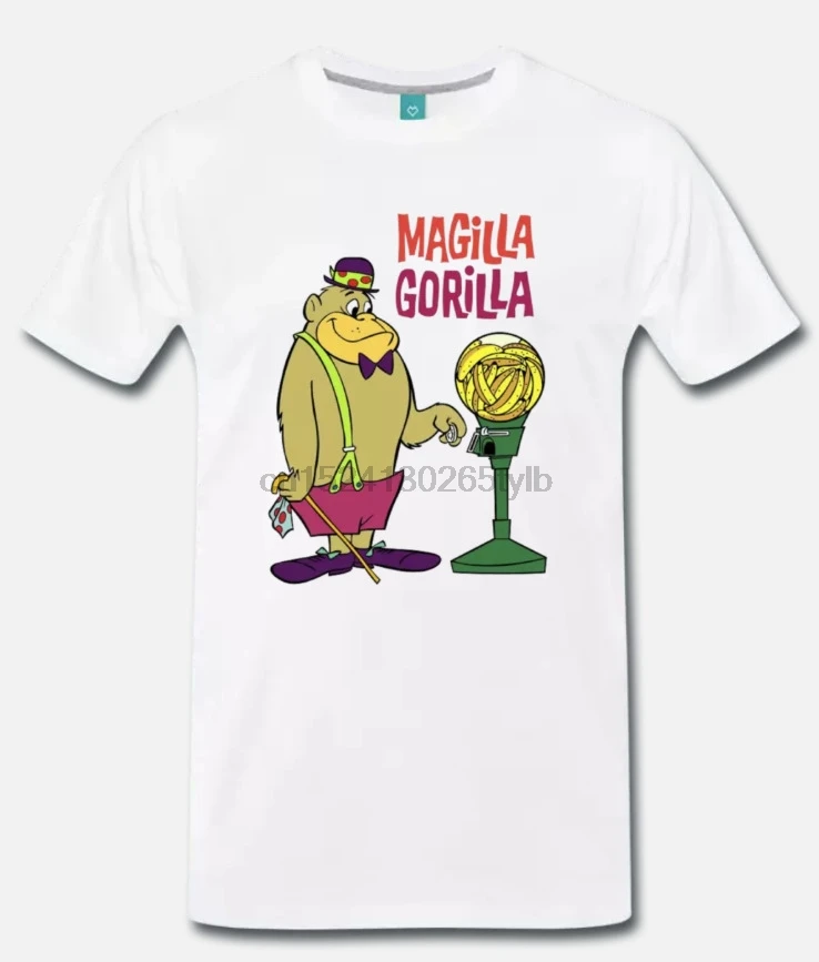 Футболка MAGLIA MAGILLA GORILLA CAPTAIN DIVERTENTE CARTONE ANNI 80 1-S-M-L-XL |