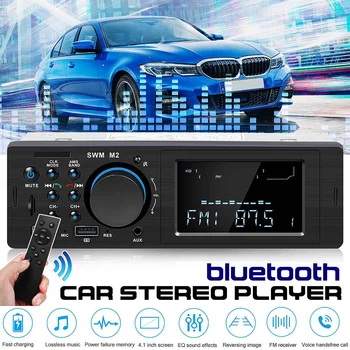 

1 Din 4" Car Radio Stereo Autoradio Auto Radio Player MP5 Player MP3 bluetooth 12V In-dash Remote Control USB Multimedia SD FM