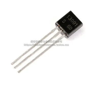 

100pcs / 1 lot Transistor 13001 TO-92