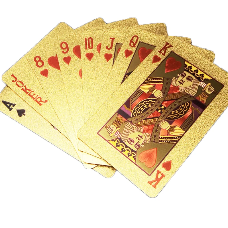 Игральные Карты Золотые Купить