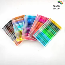 48/60/72/100 Цвет Двойные наконечники Треугольники баррель мягкой щеткой ручка цвета воды тонкая ручка-лайнер для рисования наконечник художественный маркер для искусства бутылочкой эфирного